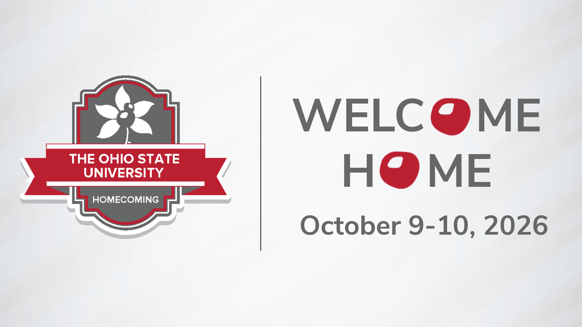 welcome home! october 9-10, 2026